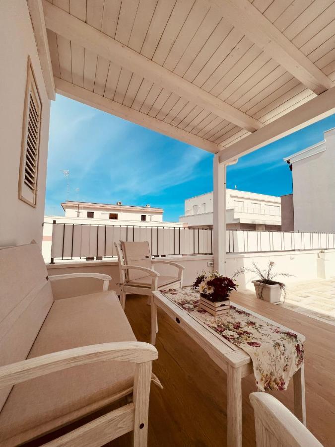 Pietra Di Luna Relaxing Private Terrace Polignano a Mare Bagian luar foto